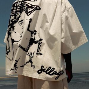 Sillage Off-White Oversized Designer Shirt