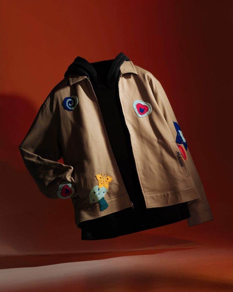 Beige Luxe Statement Jacket